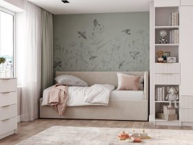 Диван-кровать Бенто (крем) в Удачном - udachnyj.mebel-nsk.ru | фото