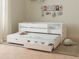 Кровать двухуровневая с ящиками «Лапландия» в Удачном - udachnyj.mebel-nsk.ru | фото