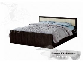 Кровать двуспальная 1,4м LIGHT Фиеста (BTS) в Удачном - udachnyj.mebel-nsk.ru | фото