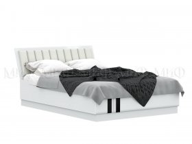 Кровать двуспальная с подъем.мех. 1,6м Магнолия в Удачном - udachnyj.mebel-nsk.ru | фото