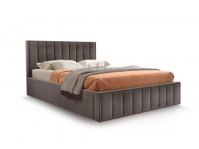 Кровать мягкая 1,6 Вена стандарт, вар.3 в Удачном - udachnyj.mebel-nsk.ru | фото