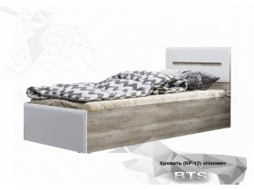 Кровать односпальная Наоми КР-12 в Удачном - udachnyj.mebel-nsk.ru | фото