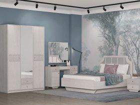 Модульная спальня Лоренцо в Удачном - udachnyj.mebel-nsk.ru | фото