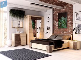 Модульная спальня Санремо в Удачном - udachnyj.mebel-nsk.ru | фото