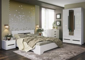 Модульная спальня Валирия в Удачном - udachnyj.mebel-nsk.ru | фото