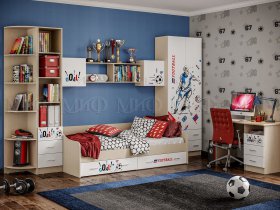 Модульная спальня Вега NEW Boy в Удачном - udachnyj.mebel-nsk.ru | фото