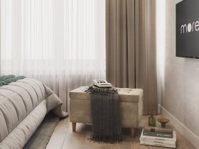 Пуф Чарли-2 (капучино) в Удачном - udachnyj.mebel-nsk.ru | фото