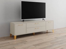 Тумба под ТВ Парус-13 (кашемир) в Удачном - udachnyj.mebel-nsk.ru | фото